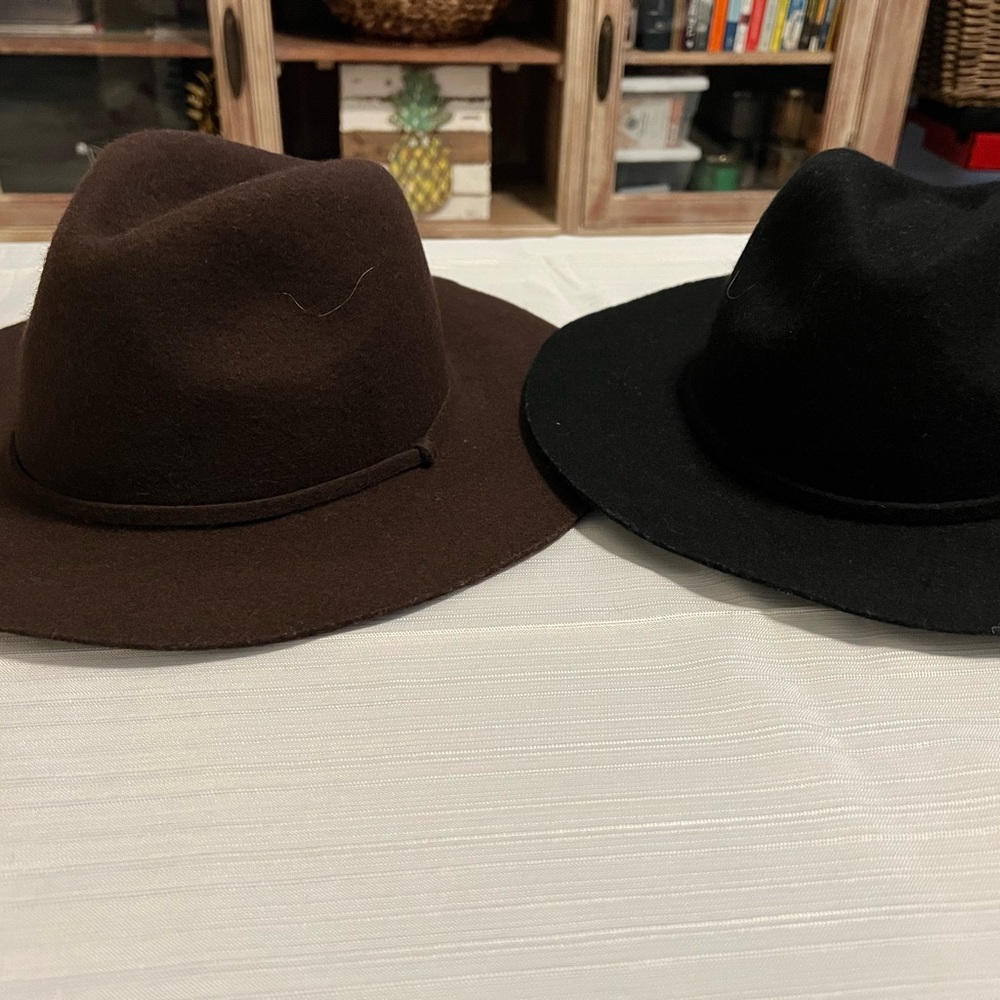 Jcrew - Set of 2 wool felt hats - Picture 2 of 7